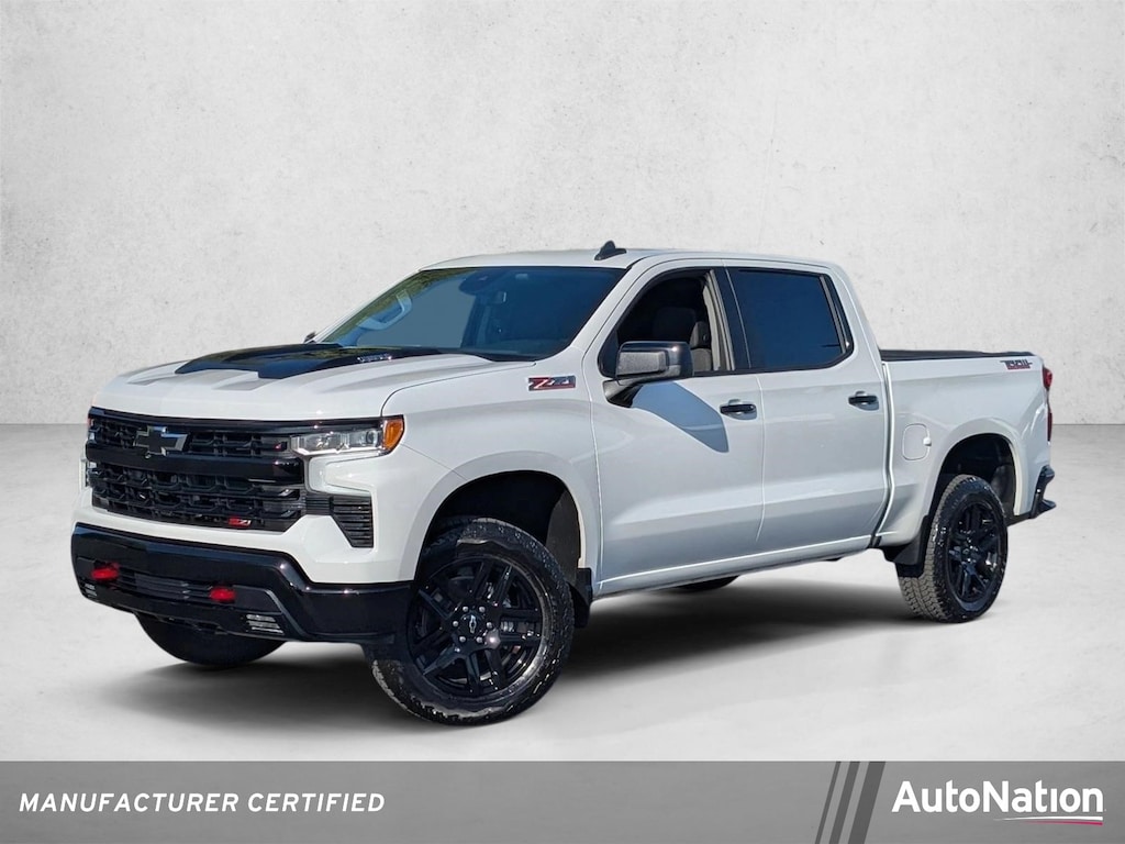 Certified 2025 Chevrolet Silverado 1500 LT Trail Boss Truck Crew Cab