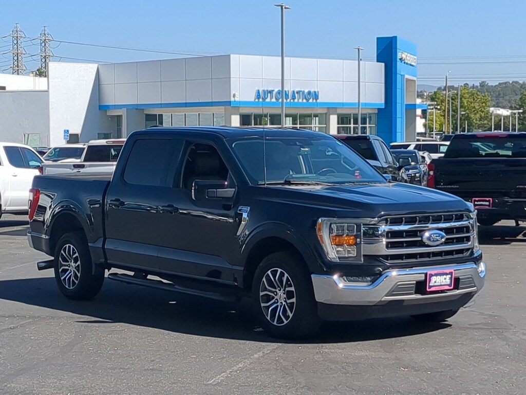 Used 2021 Ford F-150 LARIAT Truck SuperCrew Cab
