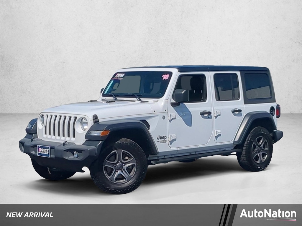 Used 2018 Jeep Wrangler Sport S SUV