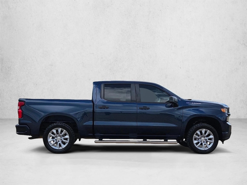 Used 2021 Chevrolet Silverado 1500 Custom Truck Crew Cab