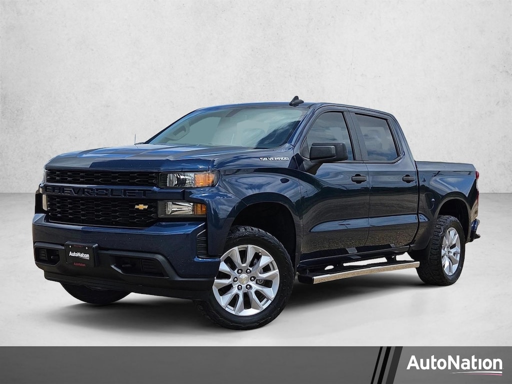 Used 2021 Chevrolet Silverado 1500 Custom Truck Crew Cab