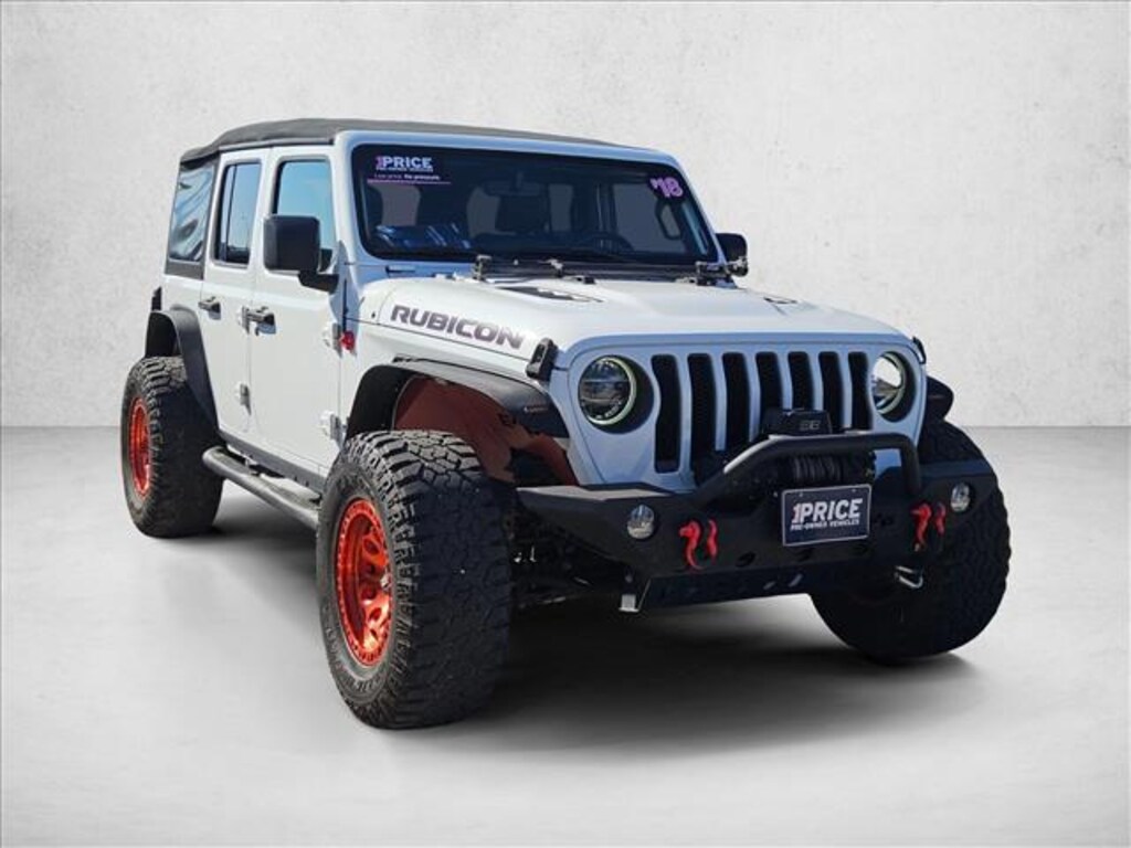 Used 2018 Jeep Wrangler Unlimited Rubicon 4x4 SUV