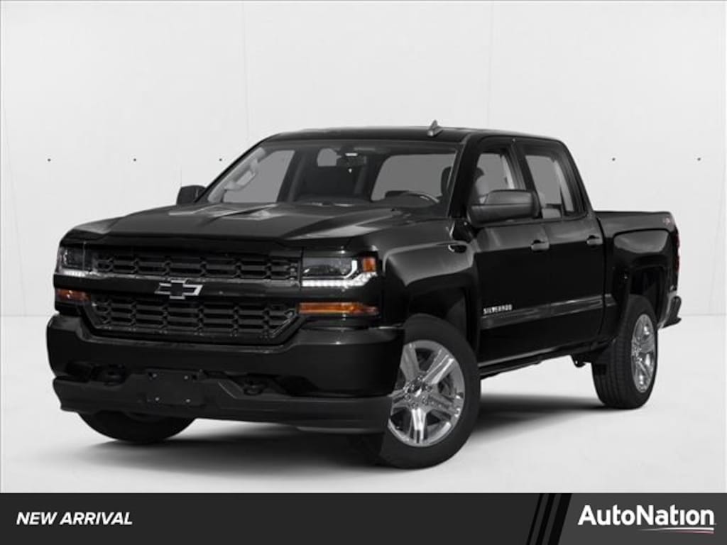 Used 2018 Chevrolet Silverado 1500 Custom Truck Crew Cab