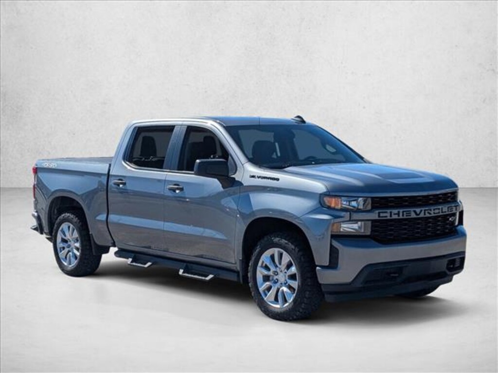 Used 2021 Chevrolet Silverado 1500 Custom Truck Crew Cab