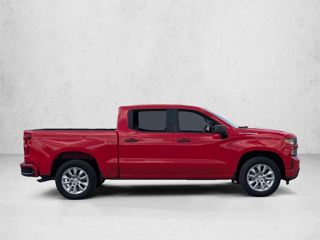 Used 2021 Chevrolet Silverado 1500 Custom Truck Crew Cab