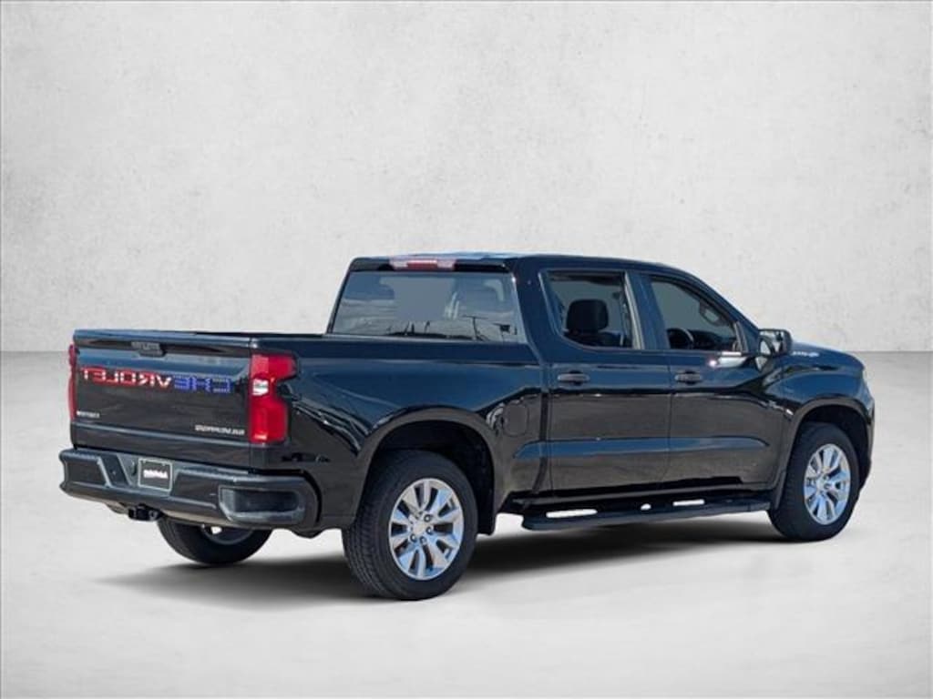 Used 2021 Chevrolet Silverado 1500 Custom Truck Crew Cab
