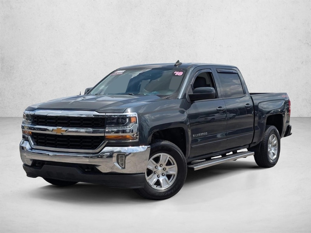 Used 2018 Chevrolet Silverado 1500 LT Truck Crew Cab