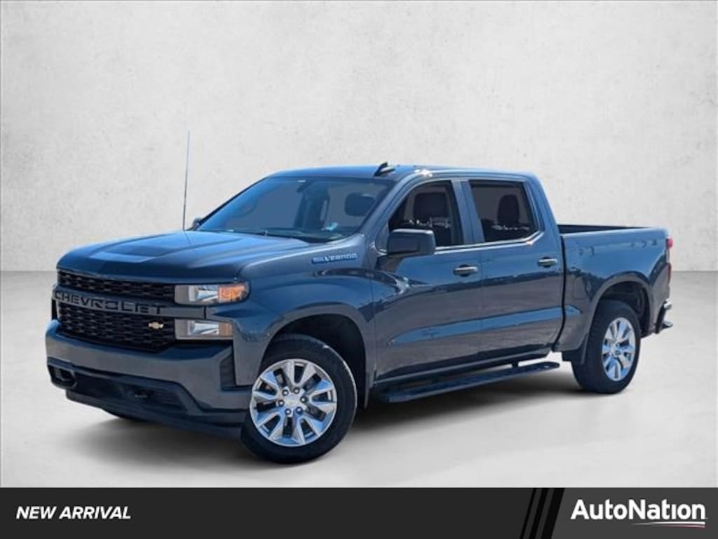 Used 2021 Chevrolet Silverado 1500 Custom Truck Crew Cab