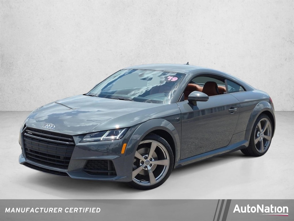 Certified 2019 Audi TT Coupe