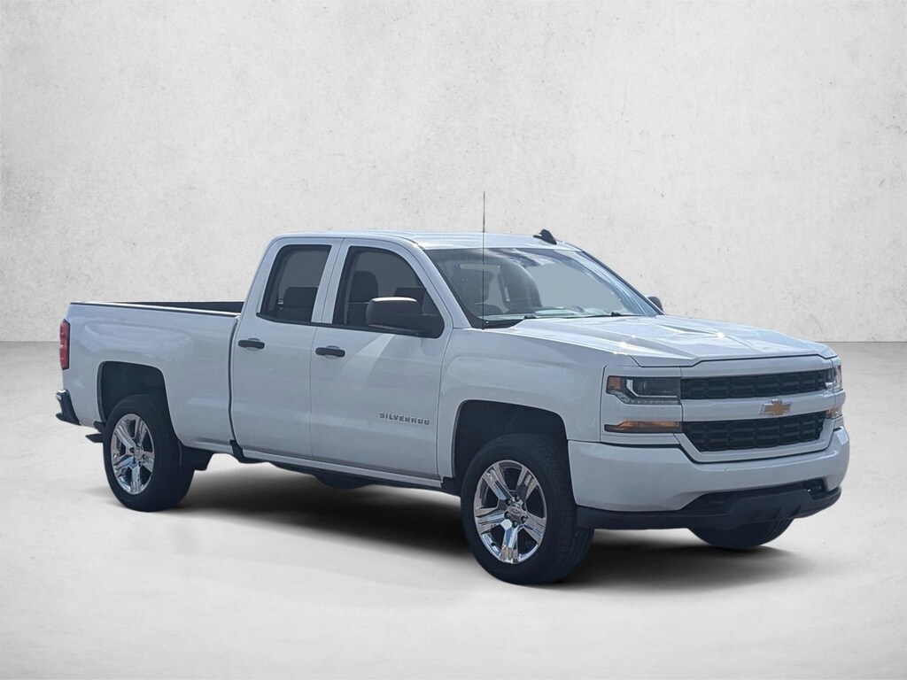Used 2018 Chevrolet Silverado 1500 Custom Truck Double Cab