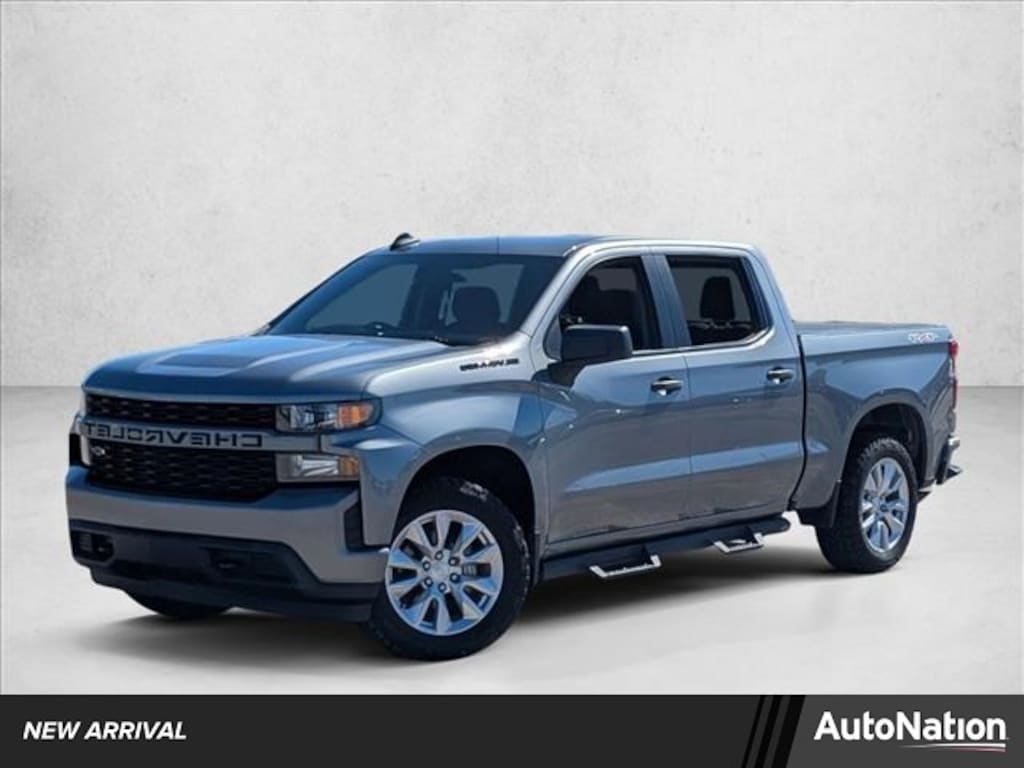 Used 2021 Chevrolet Silverado 1500 Custom Truck Crew Cab