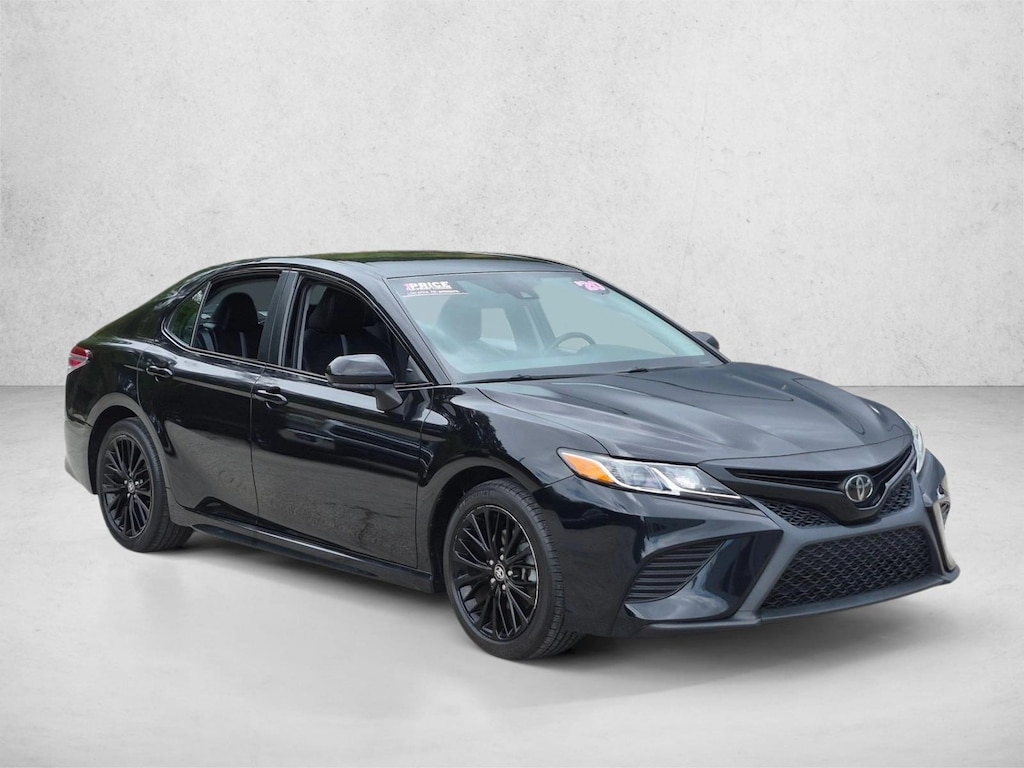Certified 2020 Toyota Camry SE Nightshade Sedan