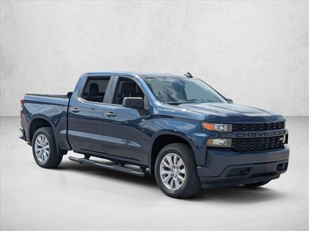 Used 2022 Chevrolet Silverado 1500 LTD Custom Truck Crew Cab