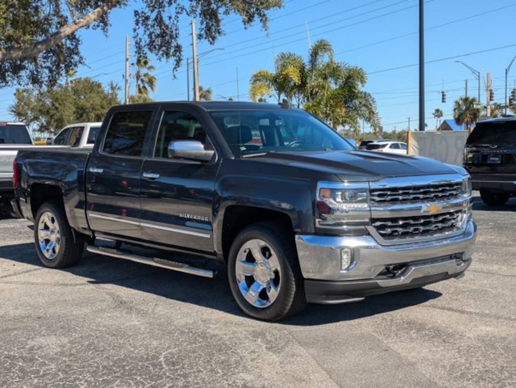 Used 2017 Chevrolet Silverado 1500 LTZ Truck Crew Cab