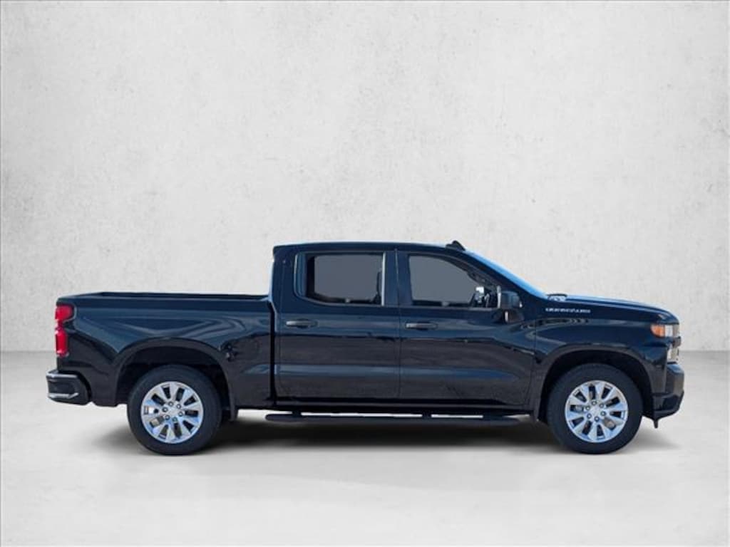 Used 2021 Chevrolet Silverado 1500 Custom Truck Crew Cab