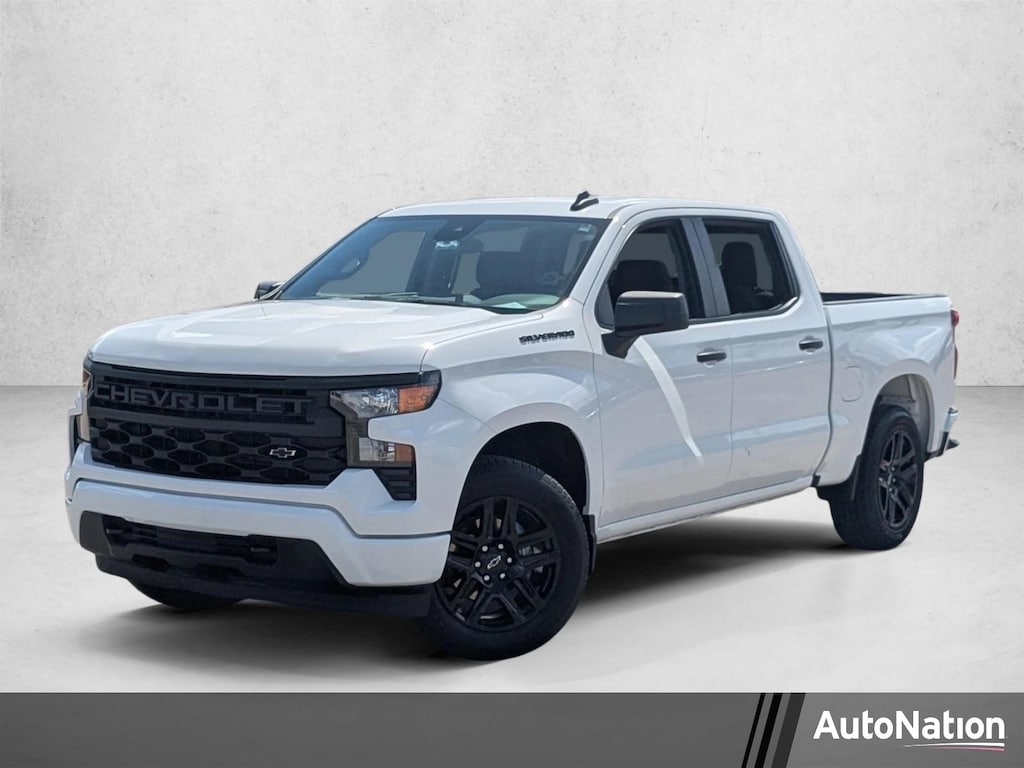 Used 2024 Chevrolet Silverado 1500 Custom Truck Crew Cab