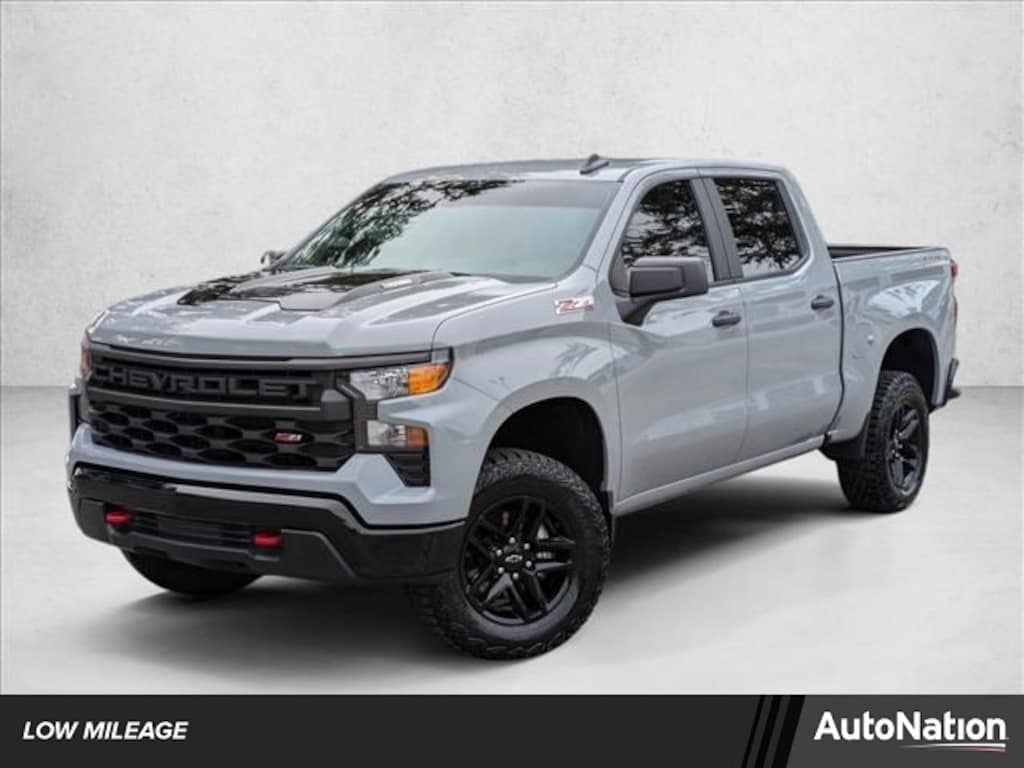 Used 2025 Chevrolet Silverado 1500 Custom Trail Boss Truck Crew Cab