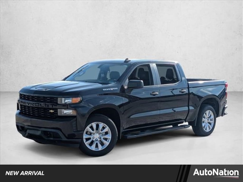 Used 2021 Chevrolet Silverado 1500 Custom Truck Crew Cab