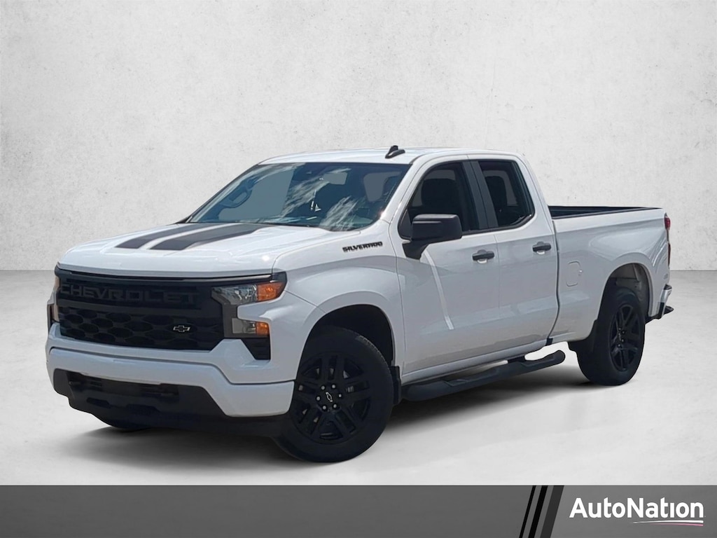 Used 2022 Chevrolet Silverado 1500 Custom Truck Double Cab