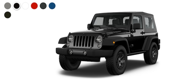 2016 Jeep Wrangler Color Options | AutoNation Chrysler Dodge Jeep Ram  Bellevue