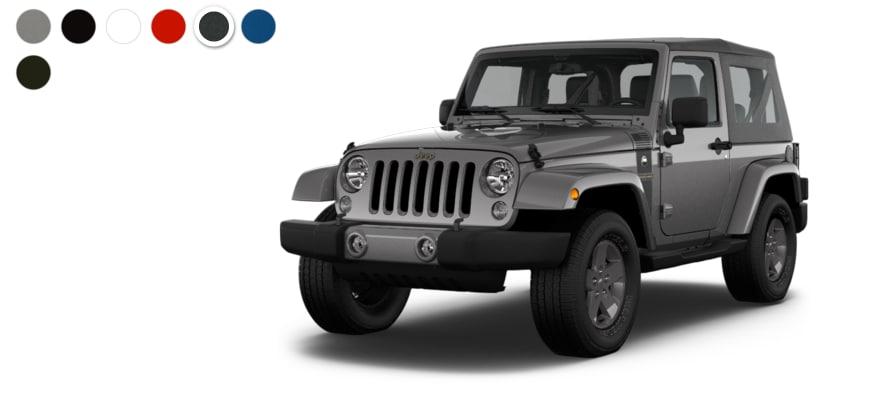 2016 jeep sales wrangler colors