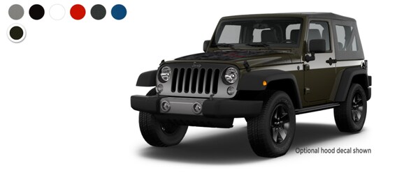 2016 Jeep Wrangler Color Options | AutoNation Chrysler Dodge Jeep Ram  Bellevue