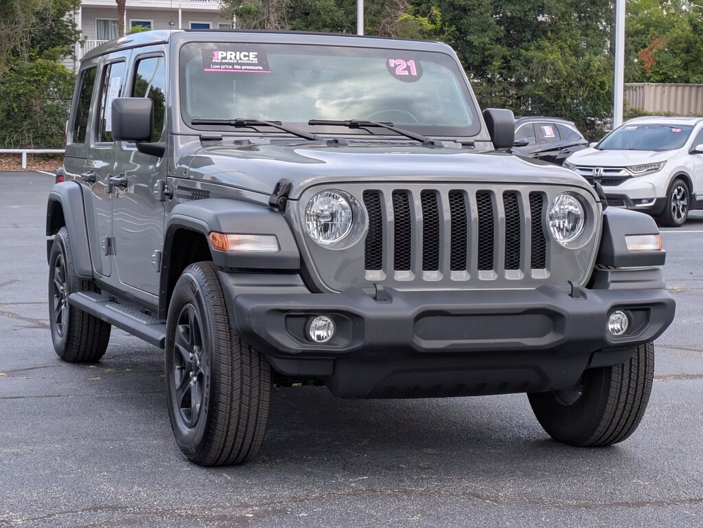 Used 2021 Jeep Wrangler Unlimited Sport S SUV