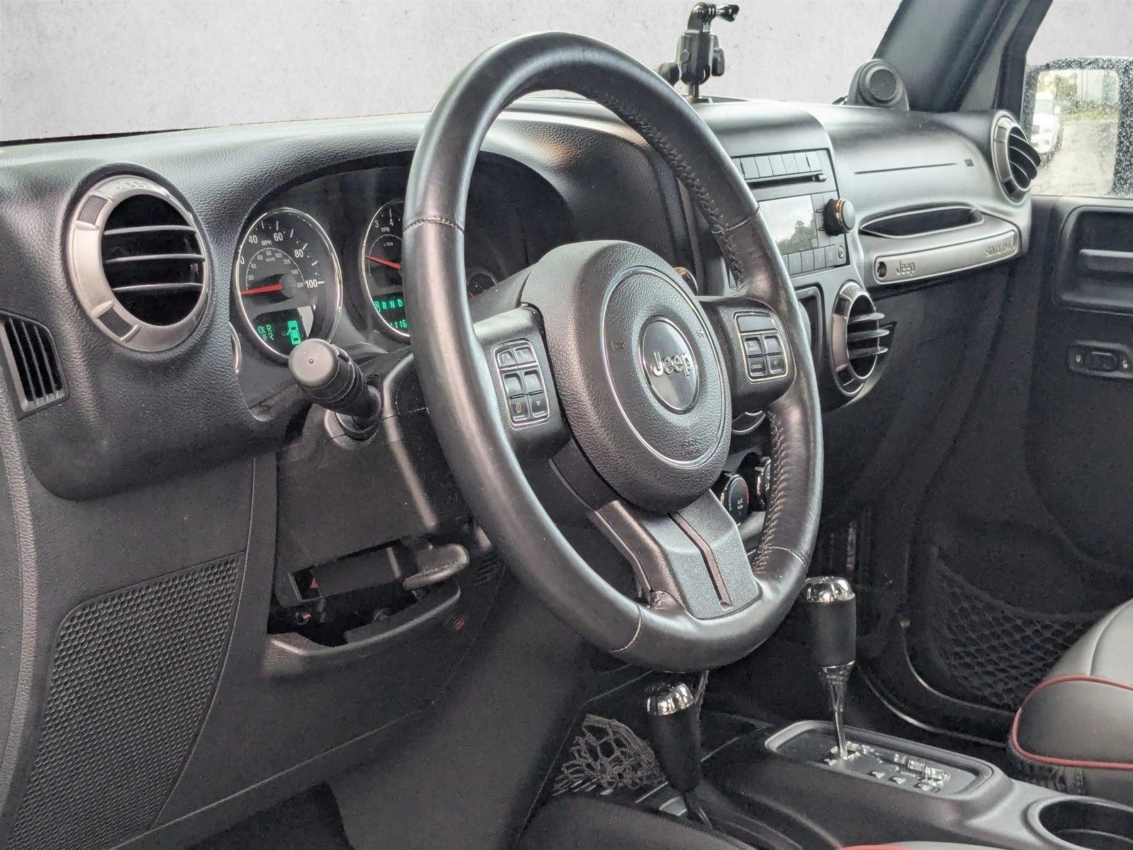 Used 2014 Jeep Wrangler Willys Wheeler with VIN 1C4AJWAG3EL223719 for sale in Hardeeville, SC