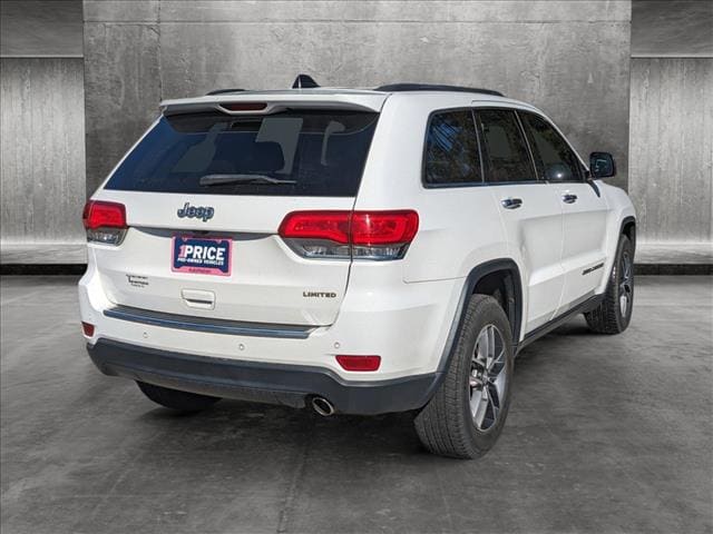 Used 2017 Jeep Grand Cherokee Limited with VIN 1C4RJEBG0HC736099 for sale in Hardeeville, SC