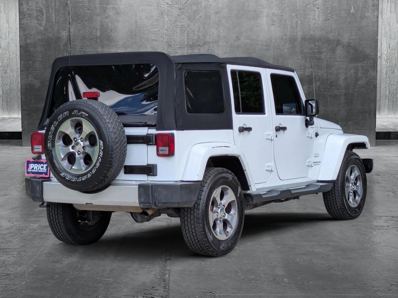 Used 2017 Jeep Wrangler Unlimited Sahara with VIN 1C4HJWEG6HL690498 for sale in Hardeeville, SC