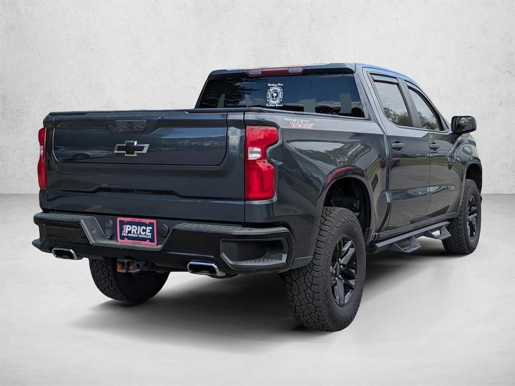 Used 2021 Chevrolet Silverado 1500 Custom Trail Boss Truck Crew Cab