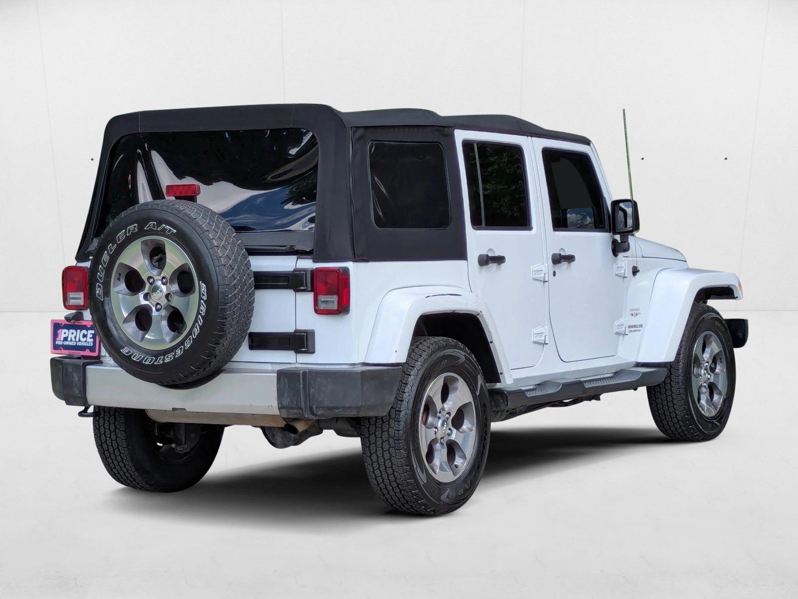Used 2017 Jeep Wrangler Unlimited Sahara with VIN 1C4HJWEG6HL690498 for sale in Hardeeville, SC