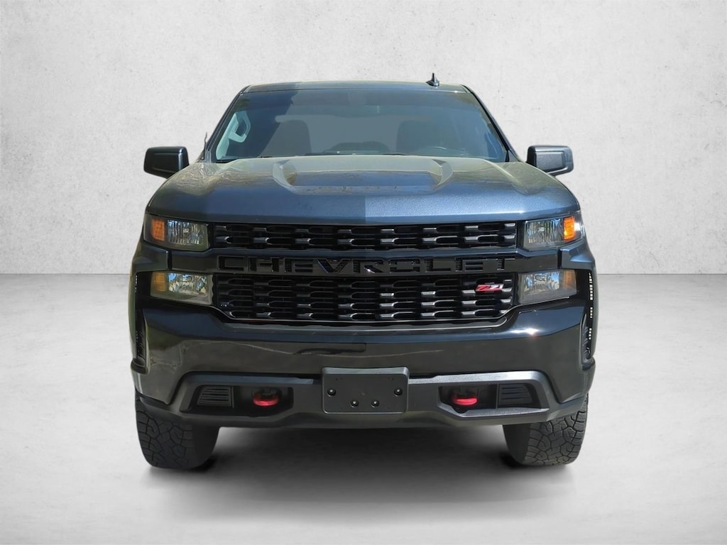 Used 2021 Chevrolet Silverado 1500 Custom Trail Boss Truck Crew Cab