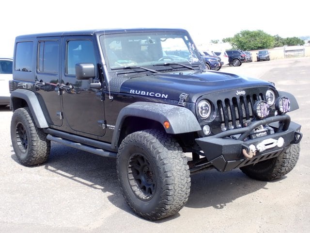 Used 2015 Jeep Wrangler Unlimited Rubicon with VIN 1C4BJWFG9FL747407 for sale in Englewood, CO