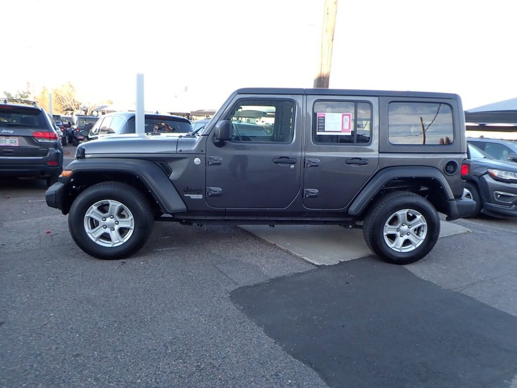 Used 2021 Jeep Wrangler Unlimited Sport S Sport Utility