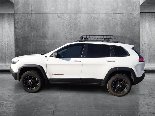 Used 2019 Jeep Cherokee Trailhawk with VIN 1C4PJMBX4KD456303 for sale in Englewood, CO