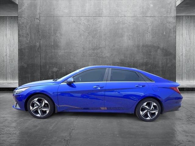 Used 2023 Hyundai Elantra Limited with VIN KMHLP4AG9PU372513 for sale in Englewood, CO