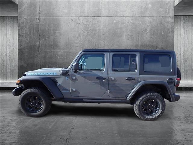 Used 2023 Jeep Wrangler 4xe Rubicon 4XE with VIN 1C4JJXR64PW703500 for sale in Englewood, CO