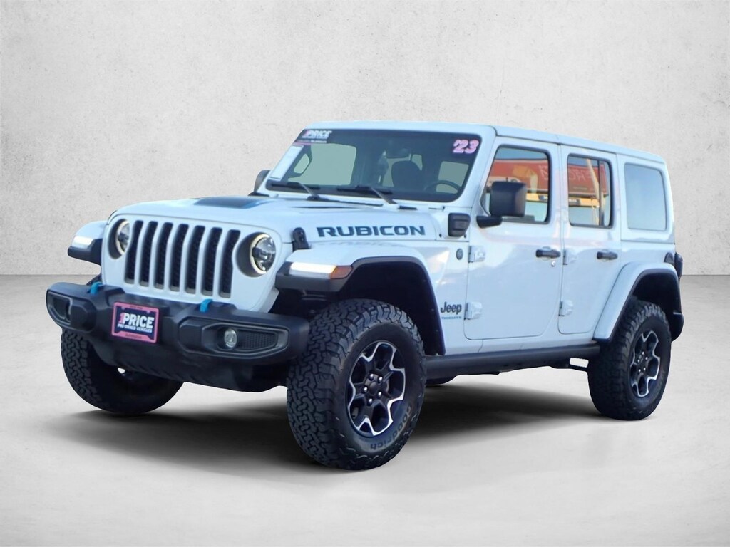 Used 2023 Jeep Wrangler 4xe Rubicon Sport Utility