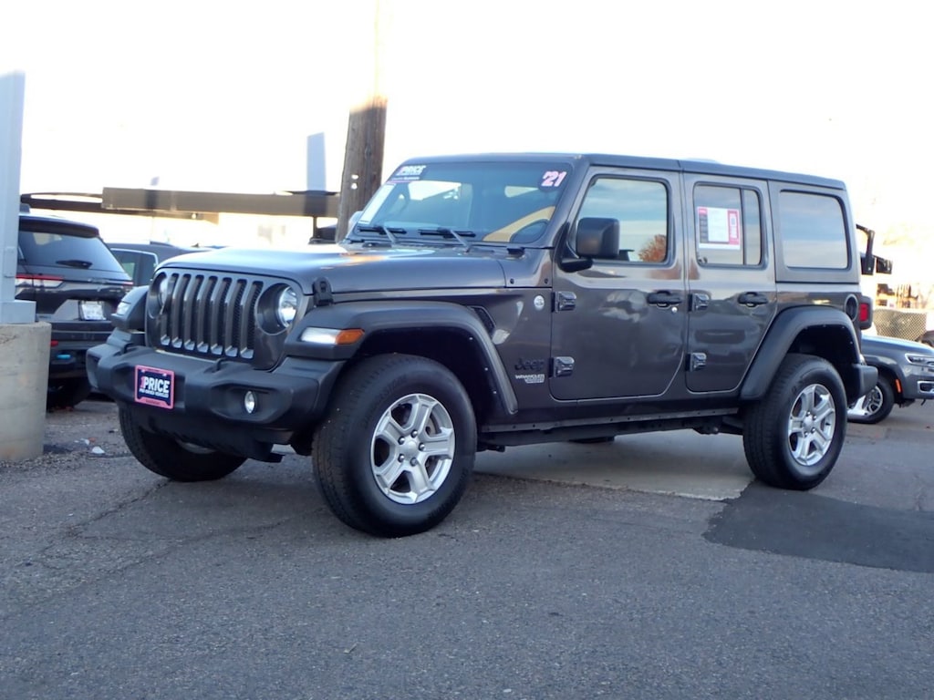 Used 2021 Jeep Wrangler Unlimited Sport S Sport Utility