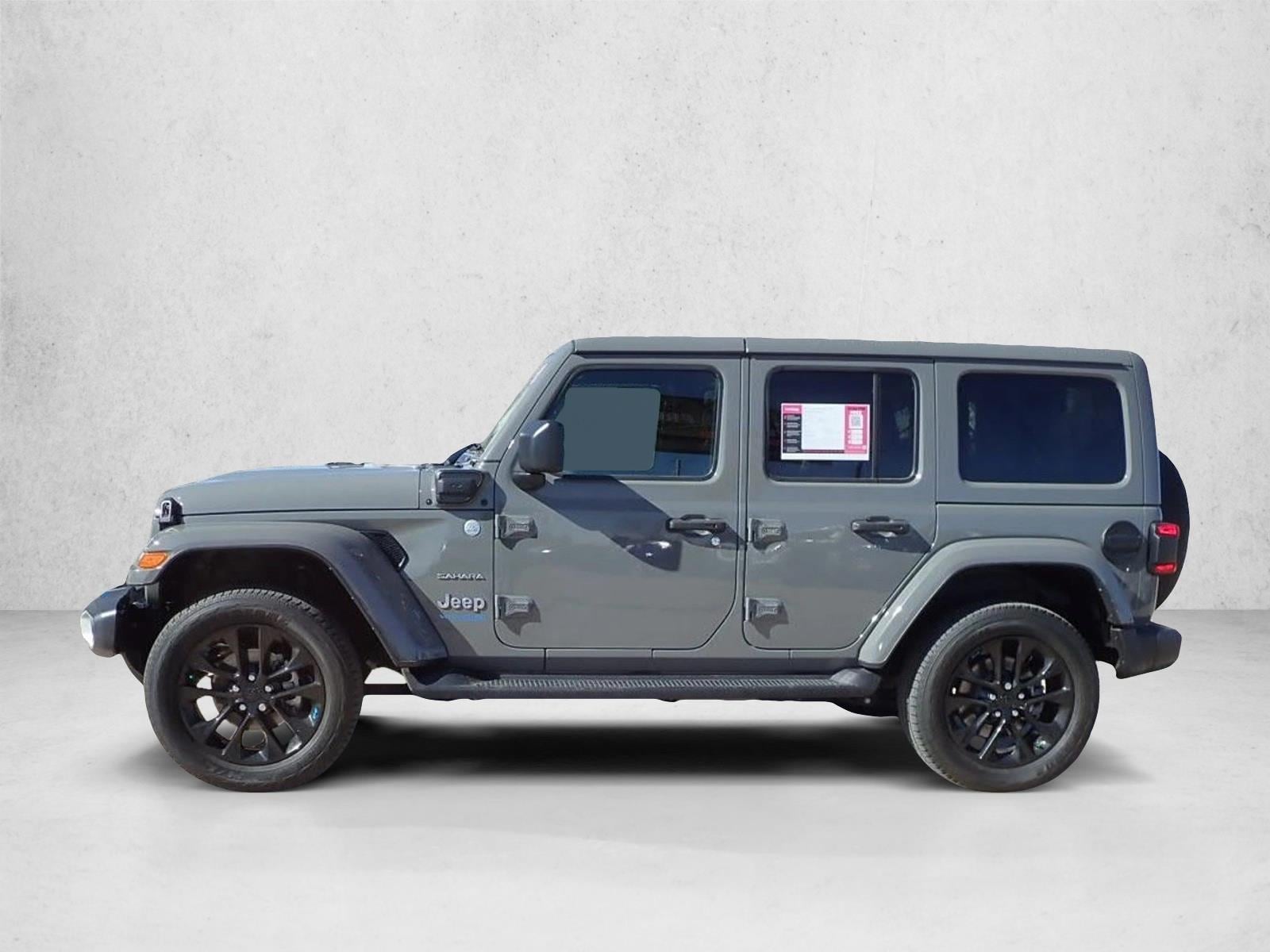 Used 2022 Jeep Wrangler Unlimited Sahara 4XE with VIN 1C4JJXP65NW229721 for sale in Englewood, CO