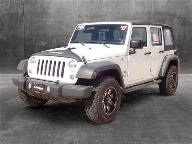 Used 2017 Jeep Wrangler Unlimited Sport with VIN 1C4BJWDG9HL570475 for sale in Englewood, CO