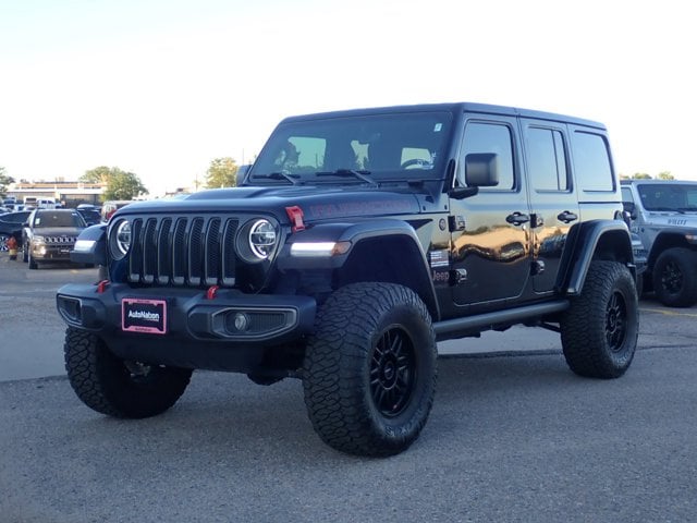 Used 2020 Jeep Wrangler Unlimited Rubicon with VIN 1C4HJXFG3LW234275 for sale in Englewood, CO