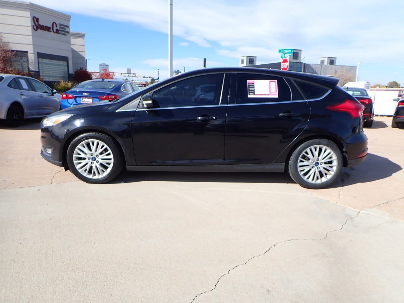 Used 2018 Ford Focus Titanium with VIN 1FADP3N24JL273196 for sale in Englewood, CO