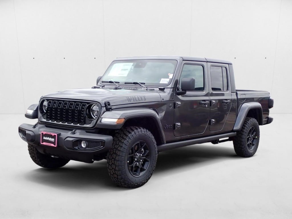 New 2025 Jeep Gladiator Willys Truck Crew Cab