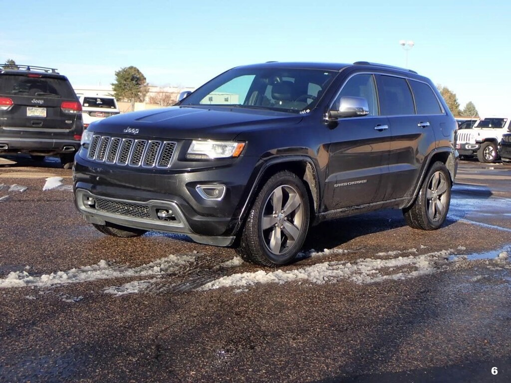 Used 2015 Jeep Grand Cherokee Overland Sport Utility