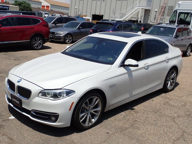 Used 2014 BMW 5 Series 535d with VIN WBAFV3C58ED686161 for sale in Englewood, CO
