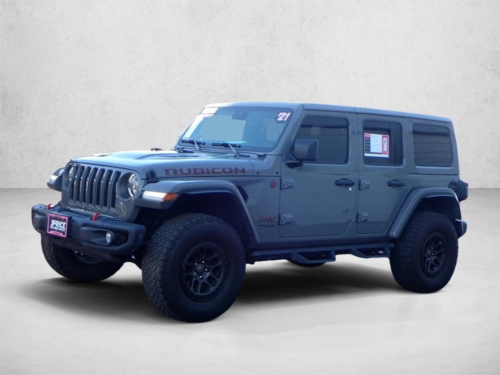 Used 2021 Jeep Wrangler Unlimited Rubicon Sport Utility