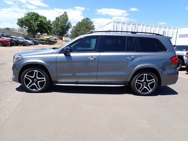 Used 2018 Mercedes-Benz GLS-Class GLS550 with VIN 4JGDF7DE9JB111226 for sale in Englewood, CO