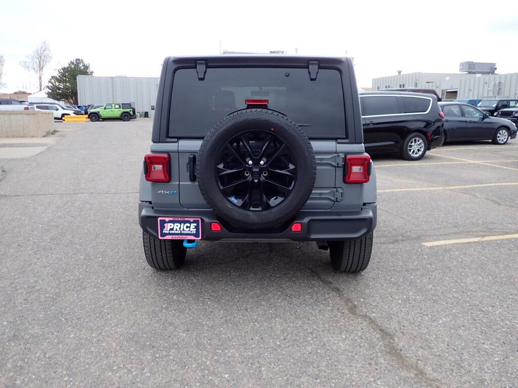 Used 2023 Jeep Wrangler 4xe Sahara Sport Utility